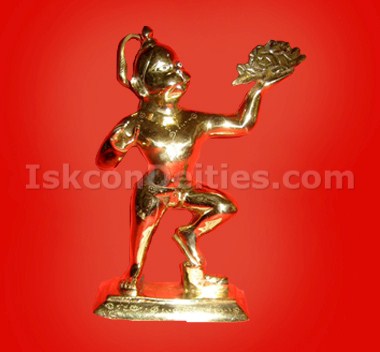 Hanuman Brass Iskcon 9 inch