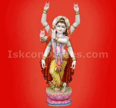Iskcon Krishna with 6 Arms